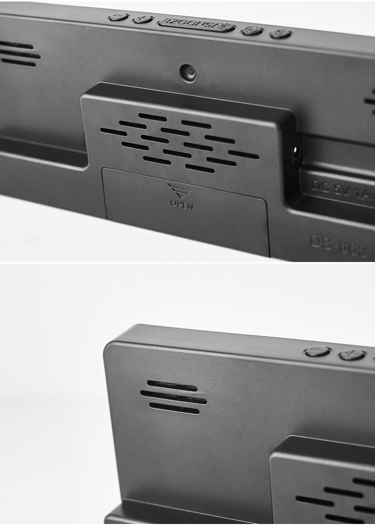 Creative Multi-functional Electronic Clock Simple Large Screen Clock Multi-group Alarm