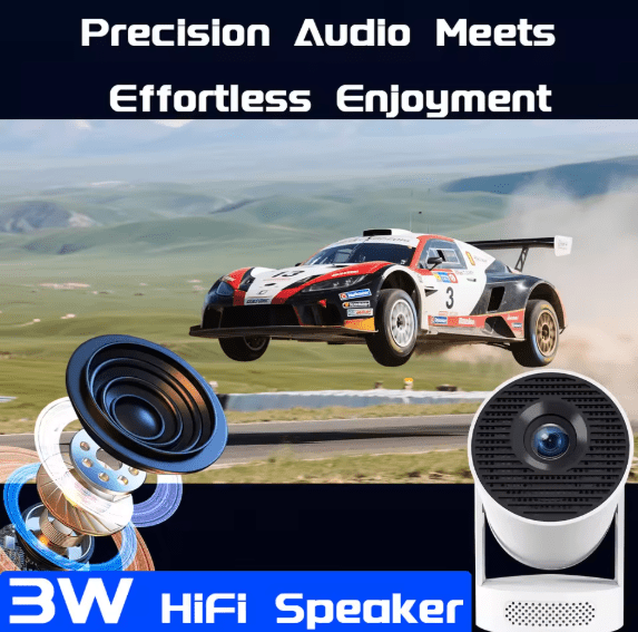 Mini Highlight Coating Lens Projector ©